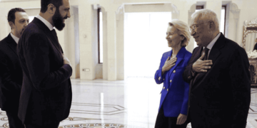 H Ούρσουλα φον ντερ Λάιεν και ο Πρόεδρος του Ευρωπαϊκού Συμβουλίου συναντούν το θηρίο στη Δαμασκό… Ο άγιος Παΐσιος είχε δίκιο. Το θηρίο εδρεύει στις Βρυξέλλες..!