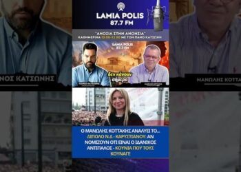 Κοττάκης: Αν Νομίζουν ότι η Καρυστιανού είναι ο ιδανικός αντίπαλος ΚΟΥΝΙΑ ΠΟΥ ΤΟΥΣ ΚΟΥΝΑΓΕ!
