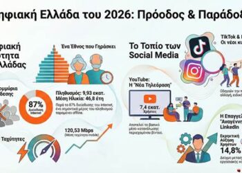 Αποστόλου: Η Ελλάδα του 2026: Ψηφιακή πρόοδος σε γηράσκοντα έθνη