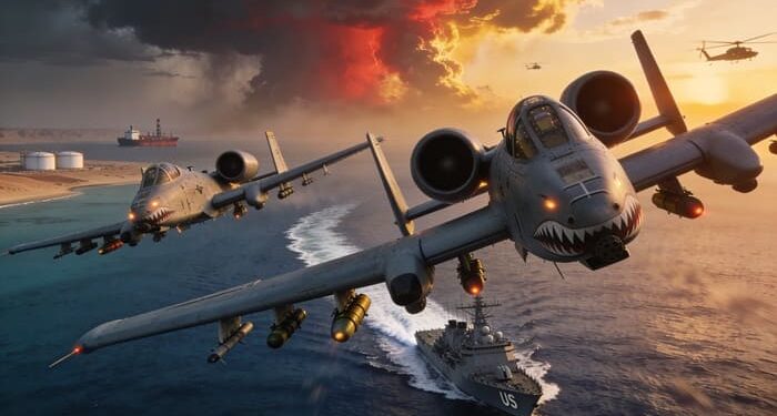 Είμαστε Κοντά σε Επίθεση; Οπλισμένα A-10C Warthogs Αναπτύχθηκαν στον Αραβικό Κόλπο — Οι ΗΠΑ Ετοιμάζουν το Έδαφος για Στρατιωτική Επιχείρηση