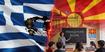 «Η ΣΚΟΠΙΑΝΗ ΠΡΟΠΑΓΑΝΔΑ ΕΠΕΛΑΥΝΕΙ ΣΤΗΝ ΚΑΡΔΙΑ ΤΗΣ ΕΥΡΩΠΗΣ: ΕΓΚΑΙΝΙΑ ΣΧΟΛΕΙΟΥ «ΜΑΚΕΔΟΝΙΚΗΣ ΓΛΩΣΣΑΣ» ΣΤΟ ΑΝΟΒΕΡΟ ΑΠΟ ΤΗ ΛΕΣΧΗ «ΊΛΙΝΤΕΝ» – ΚΑΙ Η ΕΛΛΑΔΑ ΣΙΩΠΑ;»