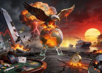 Ηλίας Καλλιώρας: Η αυτοπυρπόληση της Αμερικανικής αυτοκρατορίας!