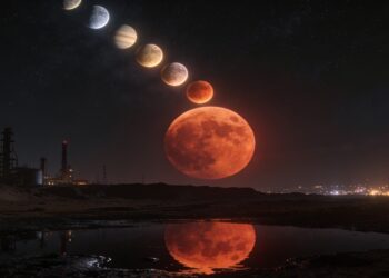 «Σημάδια στους Ουρανούς: Η Ευθυγράμμιση των 6 Πλανητών και η Ματωμένη Σελήνη Προαναγγέλλουν την Επίθεση στο Ιράν; – Η Σύμπτωση που Παγώνει τον Κόσμο!»