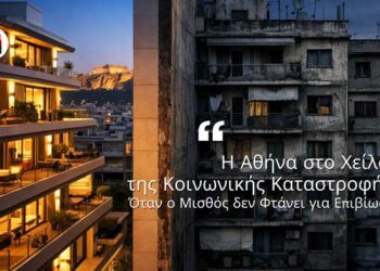 Αποστόλου: Η Αθήνα στο Χείλος της Κοινωνικής Καταστροφής: Όταν ο Μισθός δεν Φτάνει για Επιβίωση…