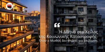 Αποστόλου: Η Αθήνα στο Χείλος της Κοινωνικής Καταστροφής: Όταν ο Μισθός δεν Φτάνει για Επιβίωση…