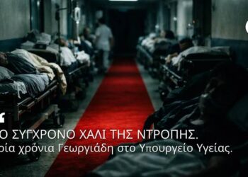 ΑΠΟΣΤΟΛΟΥ: ΤΟ ΣΥΓΧΡΟΝΟ ΧΑΛΙ ΤΗΣ ΝΤΡΟΠΗΣ: Τρία χρόνια Γεωργιάδη στο Υπουργείο Υγείας…