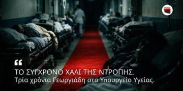 ΑΠΟΣΤΟΛΟΥ: ΤΟ ΣΥΓΧΡΟΝΟ ΧΑΛΙ ΤΗΣ ΝΤΡΟΠΗΣ: Τρία χρόνια Γεωργιάδη στο Υπουργείο Υγείας…