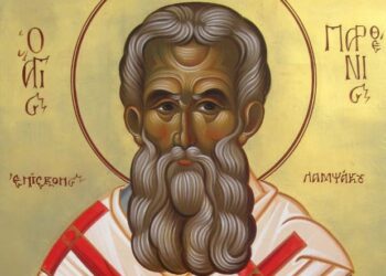 ΑΓΙΟΣ ΠΑΡΘΕΝΙΟΣ ΕΠΙΣΚΟΠΟΣ ΛΑΜΨΑΚΟΥ Ο ΘΑΥΜΑΤΟΥΡΓΟΣ