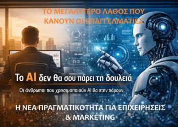 ΤΟ ΜΕΓΑΛΥΤΕΡΟ ΛΑΘΟΣ ΠΟΥ ΚΑΝΟΥΝ ΟΙ ΕΠΑΓΓΕΛΜΑΤΙΕΣ ΜΕ ΤΟ ΑΙ.
