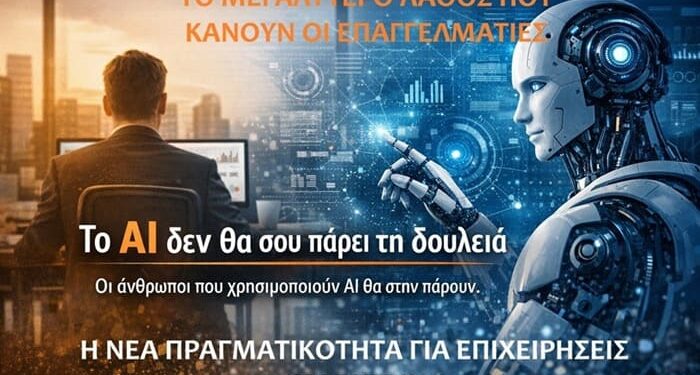 ΤΟ ΜΕΓΑΛΥΤΕΡΟ ΛΑΘΟΣ ΠΟΥ ΚΑΝΟΥΝ ΟΙ ΕΠΑΓΓΕΛΜΑΤΙΕΣ ΜΕ ΤΟ ΑΙ.