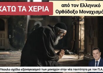 Νικόλαος Παπαδόπουλος: Ύπουλο σχέδιο εξαναγκασμού των μοναχών, στην νέα ταυτότητα με τον Π.Α.
