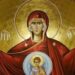 «Χαίρε δι ής η χαρά εκλάμψει, χαίρε δι’ ής η αρά εκλείψει».