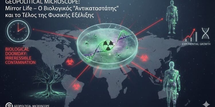 ΣΟΚ Βιολογική Δυστοπία: Mirror Life – Ο Βιολογικός «Αντικαταστάτης» και το Τέλος της Φυσικής Εξέλιξης