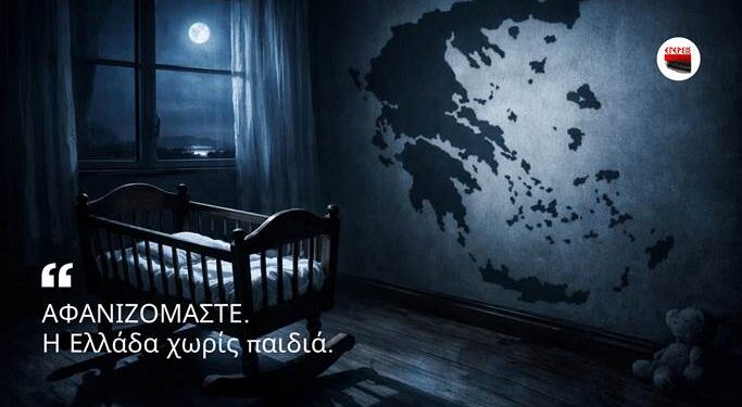 ΑΠΟΣΤΟΛΟΥ: ΑΦΑΝΙΖΟΜΑΣΤΕ: Το Δημογραφικό είναι ο Νούμερο Ένα Κίνδυνος για την Επιβίωση της Ελλάδας.