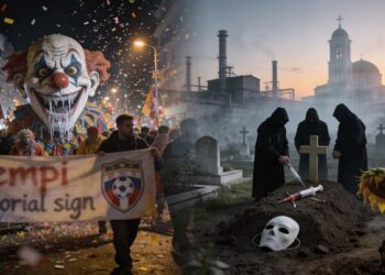 Χάντζος Φίλιππος: 72% Εμβολιασμένοι, Ξαφνικοί Θάνατοι και το Καρναβάλι της Απάθειας – Πώς ο Λαός έγινε Μάζα Ηλιθίων!»