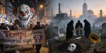 Χάντζος Φίλιππος: 72% Εμβολιασμένοι, Ξαφνικοί Θάνατοι και το Καρναβάλι της Απάθειας – Πώς ο Λαός έγινε Μάζα Ηλιθίων!»
