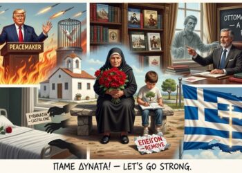 Παρασκευή Σιδέρη: «Ξέχασε ο Έλληνας ότι Είναι Έλληνας, Ο Ειρηνοποιός Ρίχνει Πολέμους και η Πικροδάφνη Συνάντησε την Εγκύκλιο — Πάμε Δυνατά!»