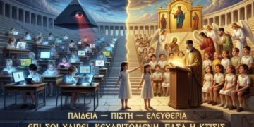 «Αφήσατε το Δαιμονικό Σύστημα των Μασόνων στα Σχολεία – και Περιμένετε η Ελλάδα να Σωθεί;» – Ο Νέος Ορθόδοξος Εκπαιδευτικός Χάρτης: Αγγέλων το Σύστημα – Ανθρώπων το Γένος