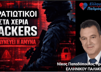 ΝΙΚΟΛΑΟΣ ΠΑΠΑΔΟΠΟΥΛΟΣ: ΣΤΡΑΤΙΩΤΙΚΟΙ ΣΤΑ ΧΕΡΙΑ ΚΑΘΕ HACKER! ΠΡΟΣΩΠΙΚΟΣ ΑΡΙΘΜΟΣ: ΚΙΝΔΥΝΕΥΕΙ Η ΑΜΥΝΑ ΤΗΣ ΧΩΡΑΣ.