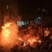 Σκηνές «Αποκάλυψης» από νυχτερινό βομβαρδισμό του Ισραήλ