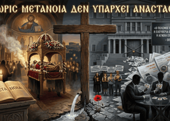 Παναγόπουλος Αλέξιος: Μήνυμα Μετανοίας Μεγάλης Εβδομάδας και Κρίση Θεσμών (Λογοδοσία, ή Συγκάλυψη) – Η Μετάπτωση του Κράτους Δικαίου σε Καθεστώς.