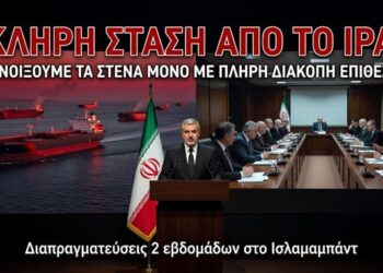 ΣΚΛΗΡΗ ΣΤΡΟΦΗ ΑΠΟ ΤΟ ΙΡΑΝ: «Θα ανοίξουμε τα Στενά του Ορμούζ ΜΟΝΟ αν σταματήσουν οι επιθέσεις ΗΠΑ και Ισραήλ»