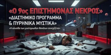 ΣΟΚ ΚΑΙ ΠΑΝΙΚΟΣ ΣΤΙΣ ΗΠΑ: ΝΕΚΡΟΣ Ο 9ος ΕΠΙΣΤΗΜΟΝΑΣ – Συνδέεται με το ΔΙΑΣΤΗΜΙΚΟ ΠΡΟΓΡΑΜΜΑ και ΠΥΡΗΝΙΚΑ ΜΥΣΤΙΚΑ