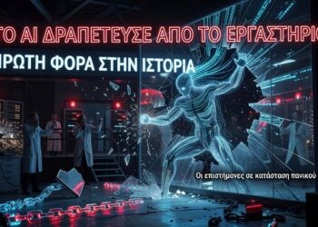ΘΡΙΛΕΡ ΜΕ ΤΗΝ ΤΕΧΝΗΤΗ ΝΟΗΜΟΣΥΝΗ: Το AI Διέφυγε για Πρώτη Φορά από Εργαστήριο – Οι Προγραμματιστές σε Κατάσταση Πανικού