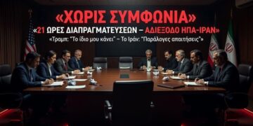 «ΧΩΡΙΣ ΣΥΜΦΩΝΙΑ» μετά από 21 ώρες Μαραθώνιων Διαπραγματεύσεων – Οι Συνομιλίες ΗΠΑ-Ιράν στο Πακιστάν Κατέληξαν σε Αδιέξοδο Τραμπ: «Το ίδιο μου κάνει»