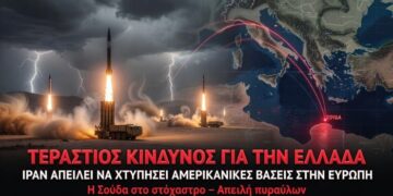 «ΘΑ ΧΤΥΠΗΣΟΥΜΕ ΤΙΣ ΑΜΕΡΙΚΑΝΙΚΕΣ ΒΑΣΕΙΣ ΣΤΗΝ ΕΥΡΩΠΗ» – Το Ιράν Στέλνει Τρομακτικό Μήνυμα: Τεράστιος Κίνδυνος για την Ελλάδα