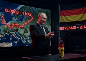 Ο Πούτιν «στραγγαλίζει» τη Γερμανία: Διακόπτει το πετρέλαιο από τον αγωγό Druzhba – Νέο πλήγμα στην ήδη κατεστραμμένη οικονομία