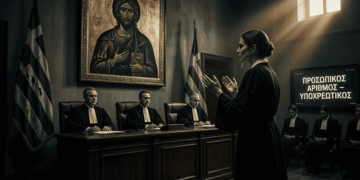 Κ. Βαθιώτης «Προσωπικός Αριθμός: Η μάχη στο ΣτΕ, τα δάκρυα μπροστά στον Παντοκράτορα, και το δίλημμα – Δικαιοσύνη ή νομικό πραξικόπημα;»