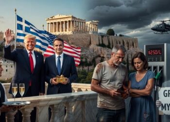 Ο «εξυπηρετικός» Μητσοτάκης: Υπόκλιση στον Τραμπ, την ώρα που η Ελλάδα καίγεται – «Θα περάσει καλά», αλλά εμείς πληρώνουμε