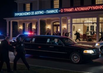 Πυροβολισμοί σε δείπνο με τον Τραμπ – Πανικός και απομάκρυνση του προέδρου από τις μυστικές υπηρεσίες