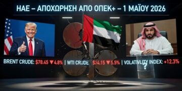 Ιστορική «βόμβα»: Τα ΗΑΕ αποχωρούν από τον ΟΠΕΚ+ την 1η Μαΐου – Αποδυνάμωση του καρτέλ, νίκη Τραμπ, και αναταραχή στην αγορά πετρελαίου