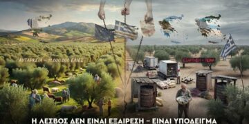 «11.000.000 ελιές, 3.000 κτηνοτρόφοι, 62 ελαιοτριβεία – Και η Λέσβος πεινά: Το σύστημα δεν απέτυχε, λειτούργησε ακριβώς όπως σχεδιάστηκε»