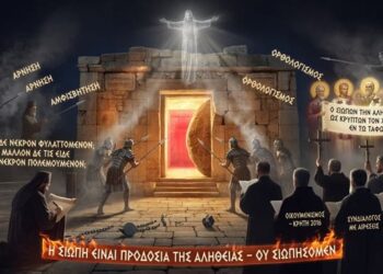 «Tίς είδε νεκρόν φυλαττόμενον; μάλλον δε τίς είδε νεκρόν πολεμούμενον;»