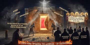 «Tίς είδε νεκρόν φυλαττόμενον; μάλλον δε τίς είδε νεκρόν πολεμούμενον;»