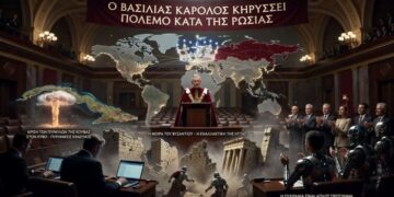 «Η ομιλία του Βασιλιά Καρόλου στο Κογκρέσο είναι έκκληση για πόλεμο με τη Ρωσία – Προειδοποιεί Ρώσος αναλυτής: «Στόχος η καταστροφή μας, η εναλλακτική η μοίρα του Βυζαντίου»»