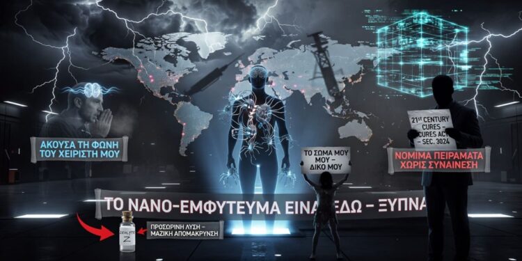 «Μη συναινετικά νανό-εμφυτεύματα σε ανθρώπους: Ο πρώην πράκτορας MI6 Ralph Hassel καταγγέλλει “συνθετική τηλεπάθεια” και όπλα κατευθυνόμενης ενέργειας – Η μεγαλύτερη συγκάλυψη στην ιστορία;»