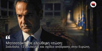 Αποστόλου: Μητσοτάκης σε ελεύθερη πτώση: Σκάνδαλα, 13 βουλευτές και σχέδιο απόδρασης στην Ευρώπη…