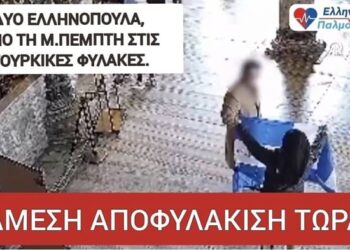 ΝΙΚΟΛΑΟΣ ΠΑΠΑΔΟΠΟΥΛΟΣ: ΕΛΛΗΝΟΠΟΥΛΑ ΣΤΑ ΚΕΛΙΑ ΤΗΣ ΤΟΥΡΚΙΑΣ – ΣΙΩΠΗ ΑΠΟ ΤΗΝ ΕΛΛΗΝΙΚΗ ΔΙΠΛΩΜΑΤΙΑ;
