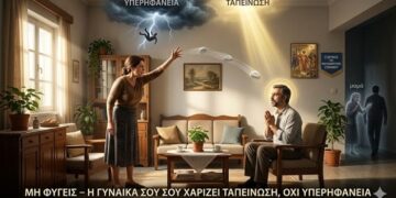 Όσο και να σε λιθοβολεί η γυναίκα σου μη φύγεις… του Χαράλαμπου Παπαδόπουλου