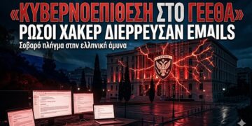 «ΣΟΚ ΣΤΗΝ ΑΘΗΝΑ» – Χάκερ με «Ρωσικό Αποτύπωμα» Παραβίασαν το ΓΕΕΘΑ και Διέρρευσαν Εμπιστευτικά Emails