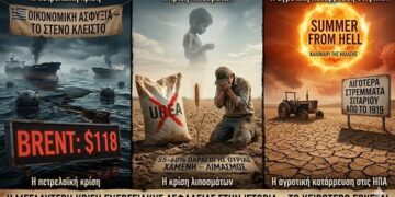 «Το Στενό του Χορμούζ κλειστό – Βουτιά θανάτου για πετρέλαιο και λιπάσματα: Οι ΗΠΑ φυτεύουν τα λιγότερα στρέμματα σιταριού από το 1919 – Προειδοποίηση Σνάιντερ για «καλοκαίρι της κόλασης» και παγκόσμιο λιμό»