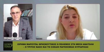 ΜΑΡΟΥΠΑ: ΘΡΗΣΚΕΥΤΙΚΟΣ Ο ΠΟΛΕΜΟΣ ΣΤΗ ΜΕΣΗ ΑΝΑΤΟΛΗ – Ο ΤΡΙΤΟΣ ΝΑΟΣ ΚΑΙ ΤΟ ΣΧΕΔΙΟ ΠΑΓΚΟΣΜΙΑΣ ΚΥΡΙΑΡΧΙΑΣ
