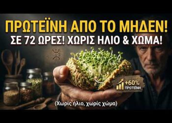 Η μέθοδος που παράγει άπειρη πρωτεΐνη στο σπίτι! (Χωρίς χώμα, χωρίς ήλιο και σχεδόν χωρίς κόστος)
