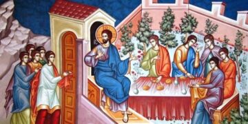 «ΜΗ ΜΕΙΝΩΜΕΝ ΕΞΩ ΤΟΥ ΝΥΜΦΩΝΟΣ ΧΡΙΣΤΟΥ» (Θεολογικό σχόλιο στο περιεχόμενο και τα νοήματα της Μεγάλης Τρίτης)