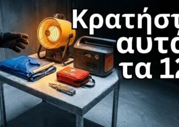Τι θα συμβεί αν καταρρεύσει αύριο το δίκτυο ηλεκτροδότησης; Έχεις αυτά τα 12 αντικείμενα;
