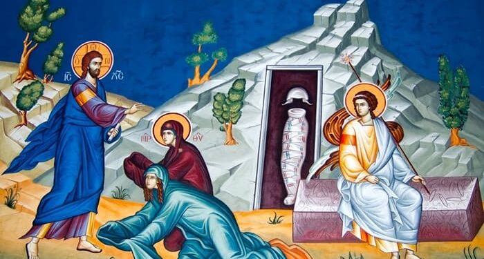 «ΓΥΝΑΙΚΕΣ ΜΕΤΑ ΜΥΡΩΝ ΘΕΟΦΡΟΝΕΣ ΟΠΙΣΩ ΣΟΥ ΕΔΡΑΜΟΝ» (Θεολογικό σχόλιο στην Κυριακή των Μυροφόρων)